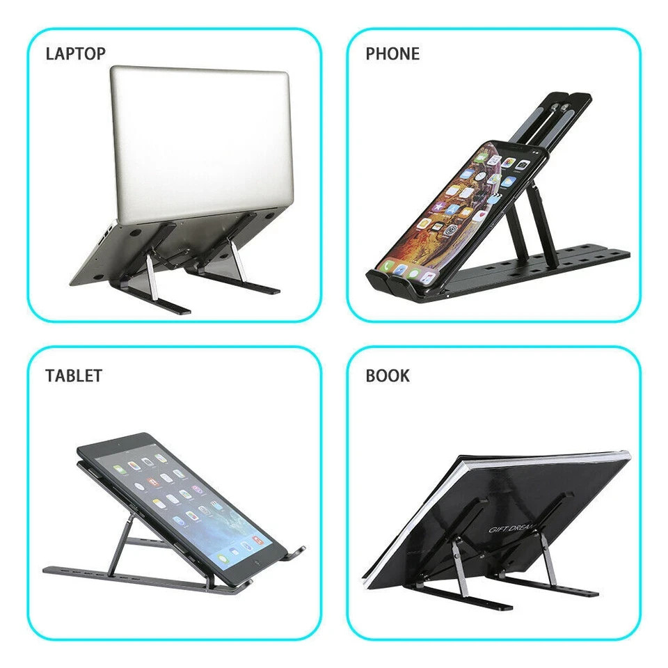 Adjustable Foldable Laptop Stand – Portable Holder