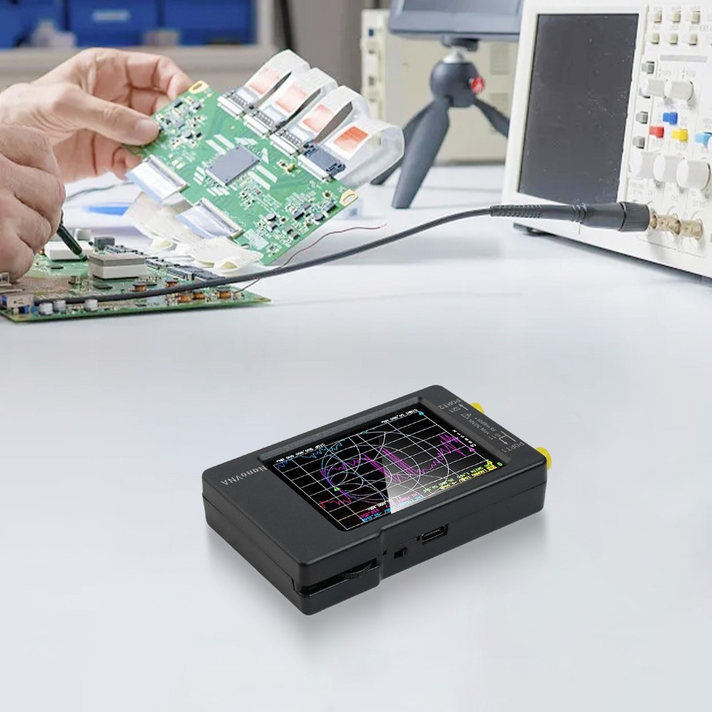 Efficiency and Portability Combined in Vector Network Antenna Analyzer