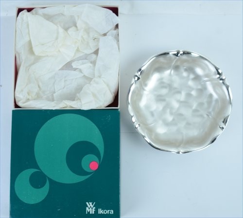 Vintage 1972 WMF IKORA Footed Bowl/Candy Dish 471 - 6409