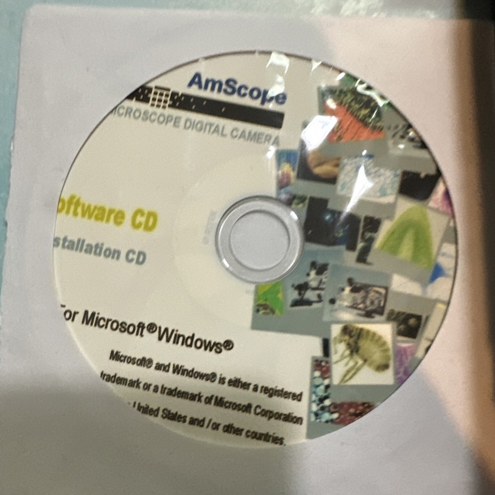 Amscope Microscope Eyepiece Camera MD900 New Ships Free