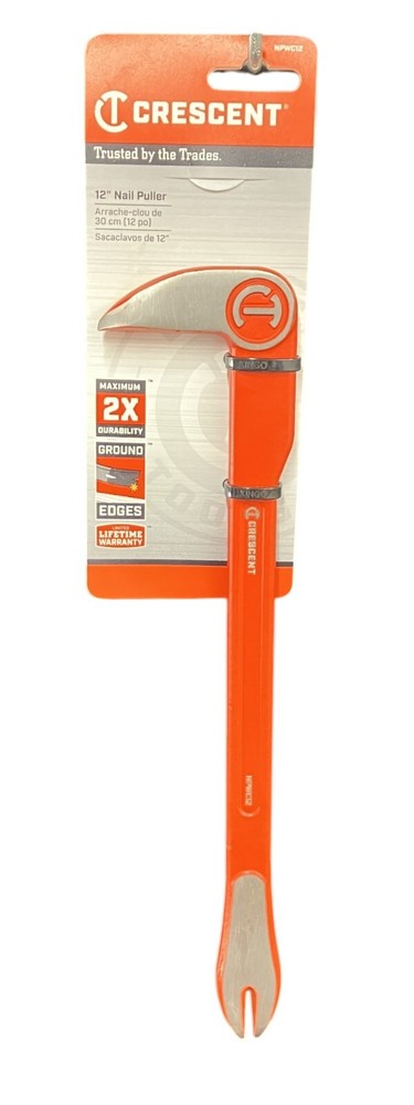 CRESENT Pry Bar Nail Puller 12" NPWC12