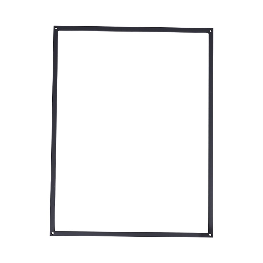 24" Square Table Metal Frame Table Portable Office Side End Table Camping Table