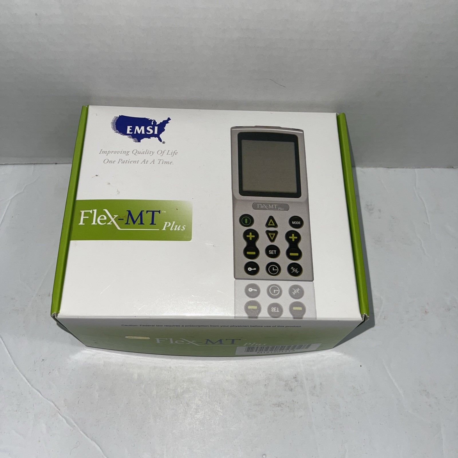 EMSI Flex-IT TENS Electrical Stimulation Unit Pads Leads Charger