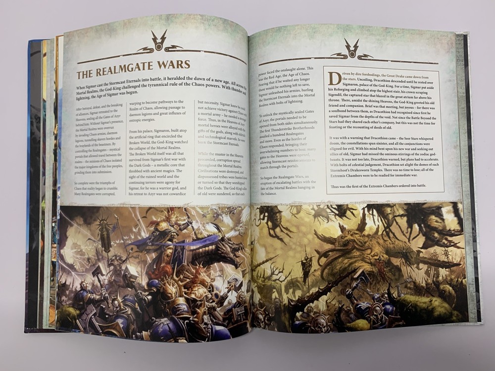 Games Workshop Warhammer Sigmar Stormcast Eternals Extremus Book Codex 2016