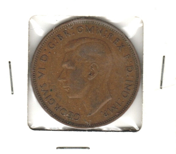 Great Britain 1 Penny, 1948, Bronze, KM84