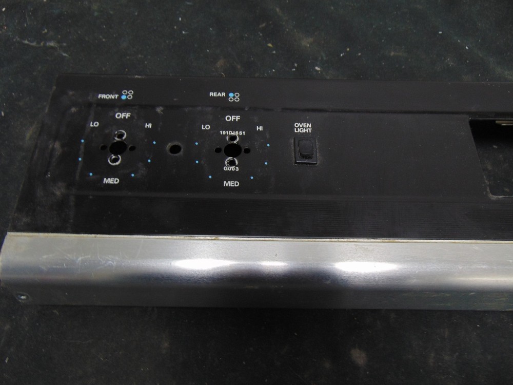 Hotpoint Range RB755GT5WH Control Panel WB36K5633