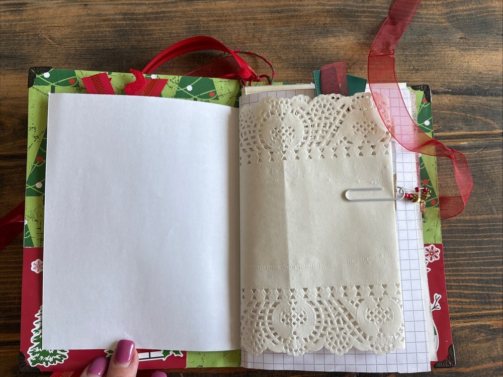 Christmas Junk Journal ~ Santa’s Checking His List