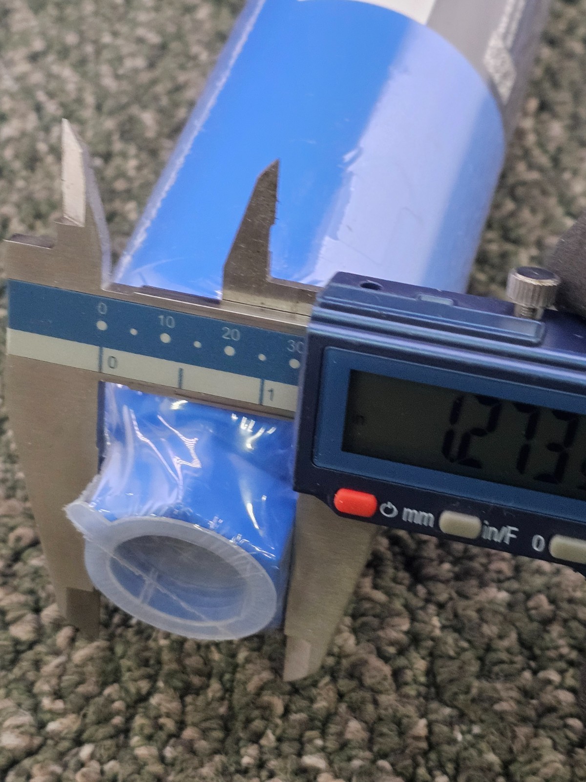 Glacier Fresh RV Inline Water Filter 10-1/2" Length For Chlorine Odor & Sediment