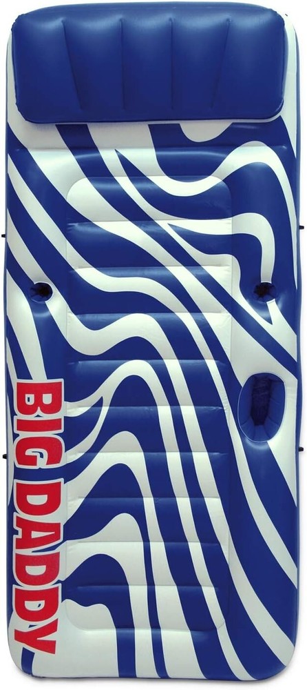 Big Daddy Large Swimming Pool Float Mattress, Blue