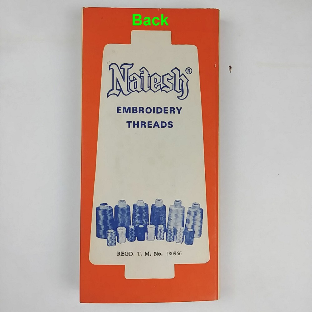 Vintage Natesh Embroidery Threads Packet