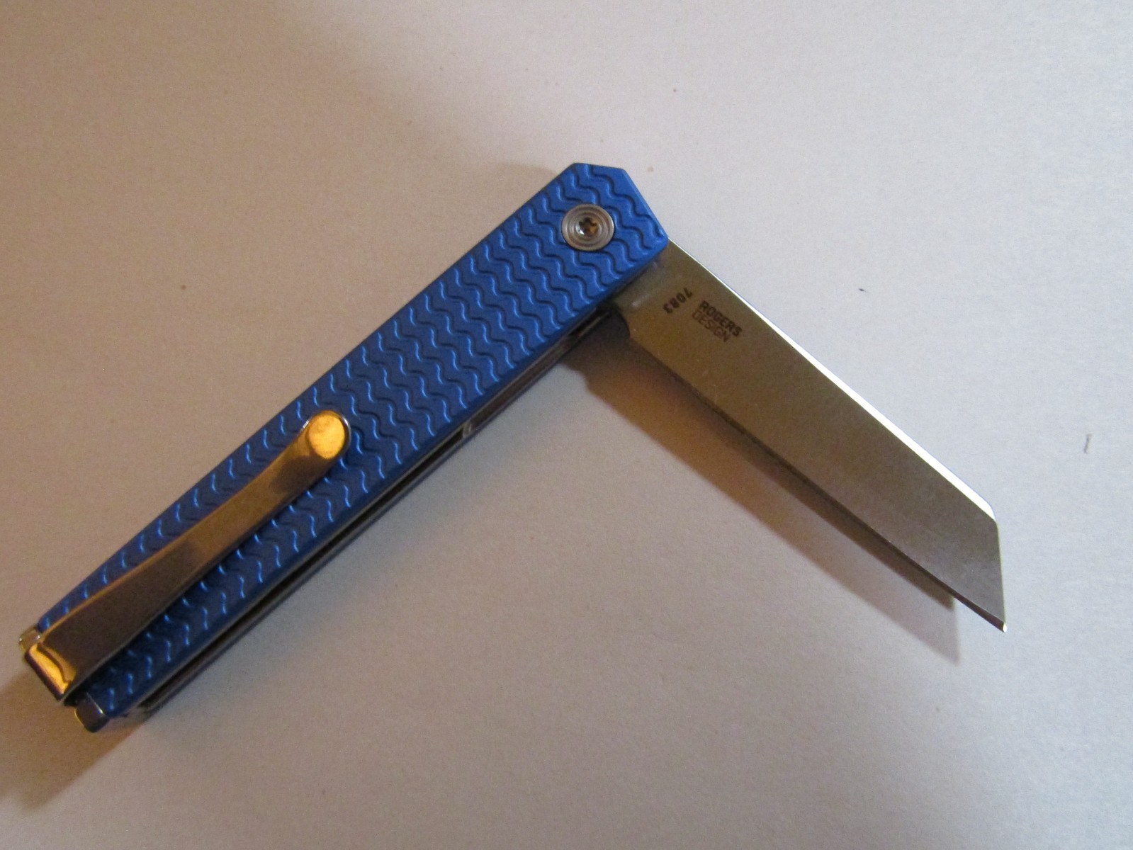 (CRKT) #7083--"RICHARD-ROGERS-CEO-MICROFLIPPER-KNIFE" (NEW-NO-BOX)