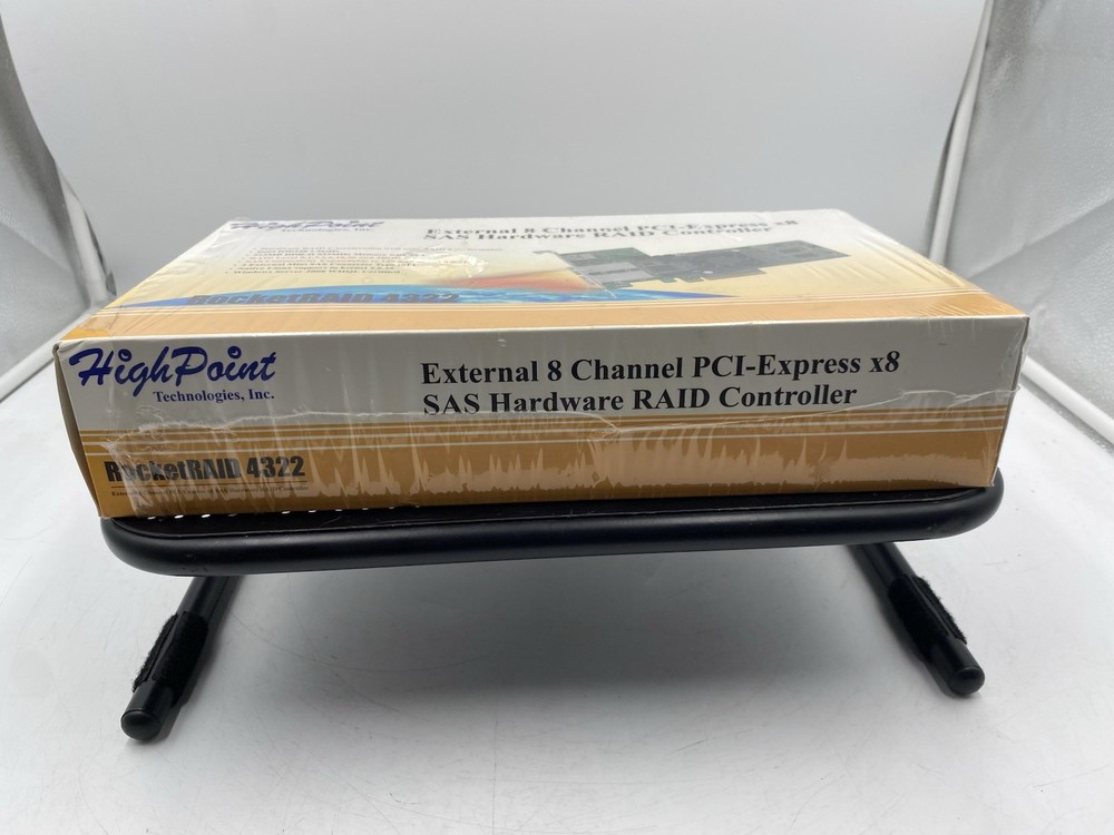 HIGHPOINT ROCKETRAID 4322 EXTERNAL 8-CH PCI-E x8 SAS RAID CONTROLLER
