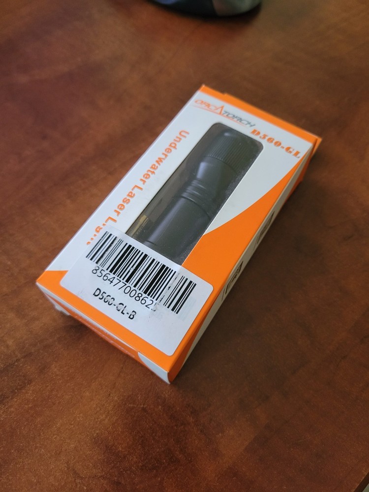 OrcaTorch D560-GL Green Laser