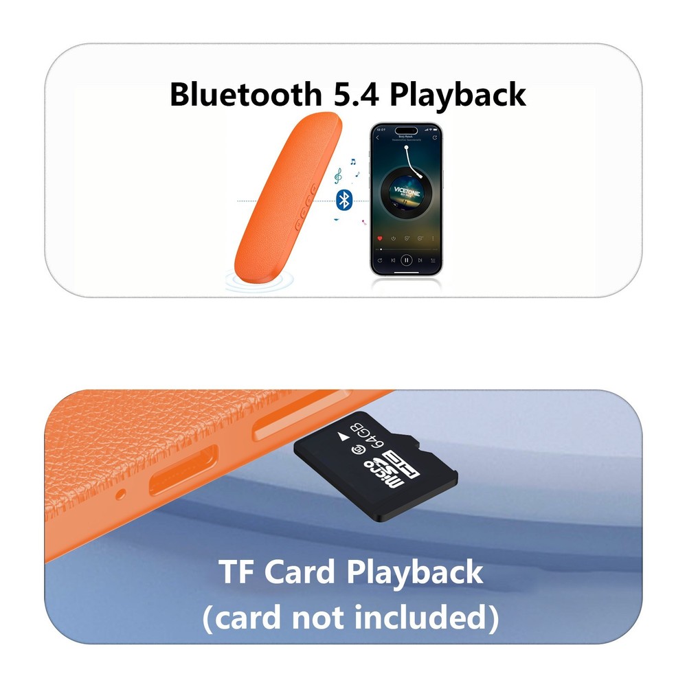 Bone Conduction Sleep Speaker Under Pillow, with Bluetooth & TF Card Playback OG