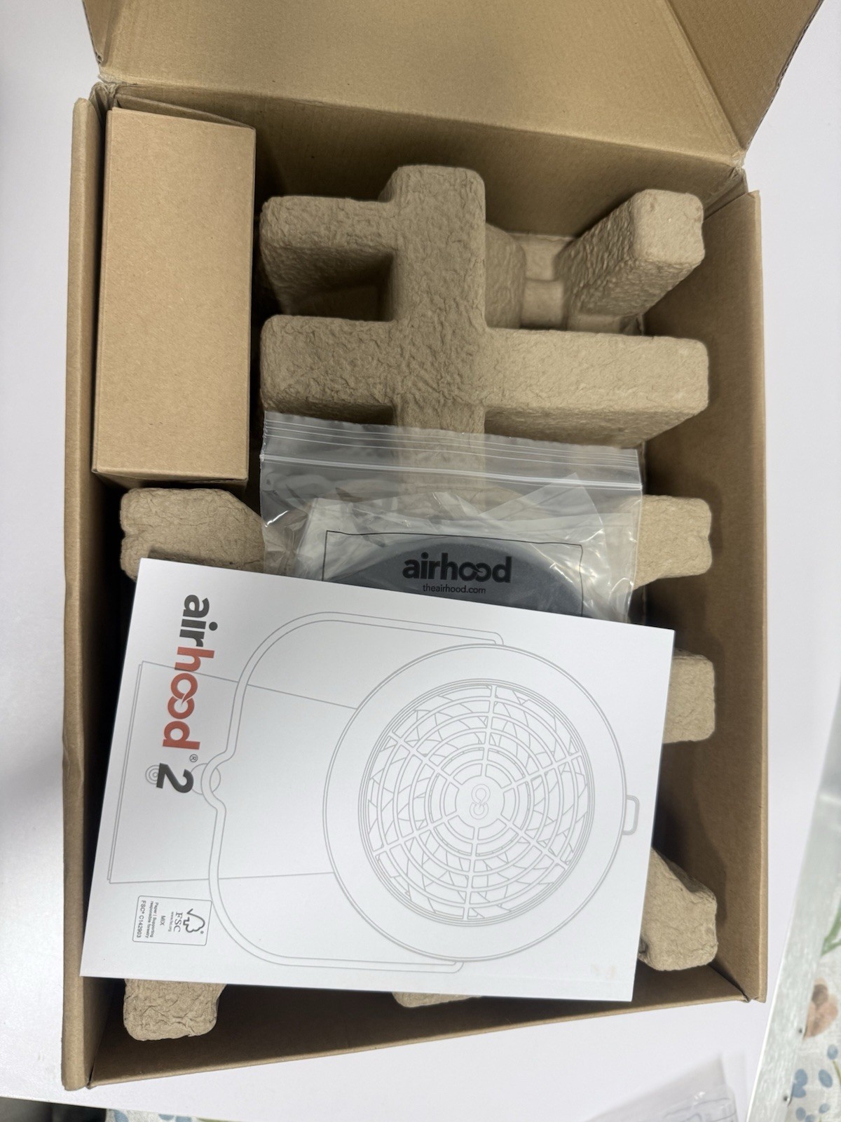 AirHood 2- Portable Kitchen Air Cleaner