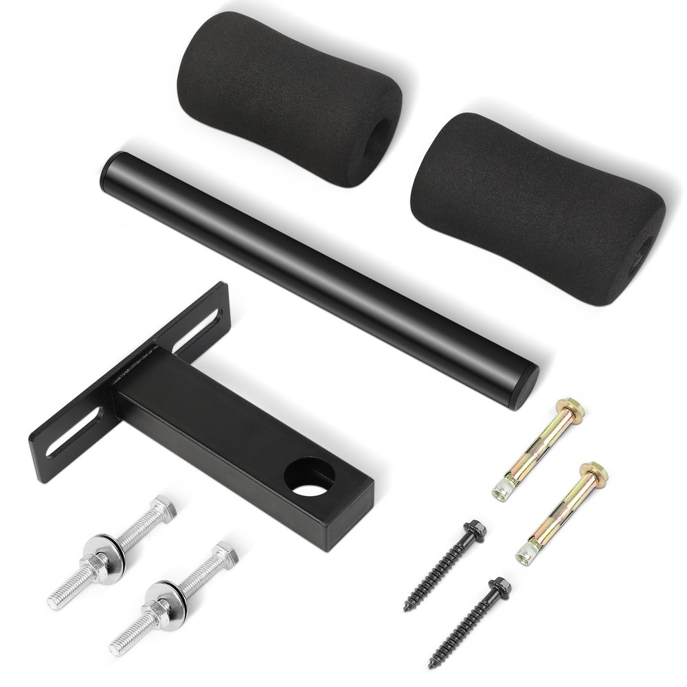 Nordic Hamstring Curl Squat Rack Attachment, Sit Up Assistant Device Abdomina...