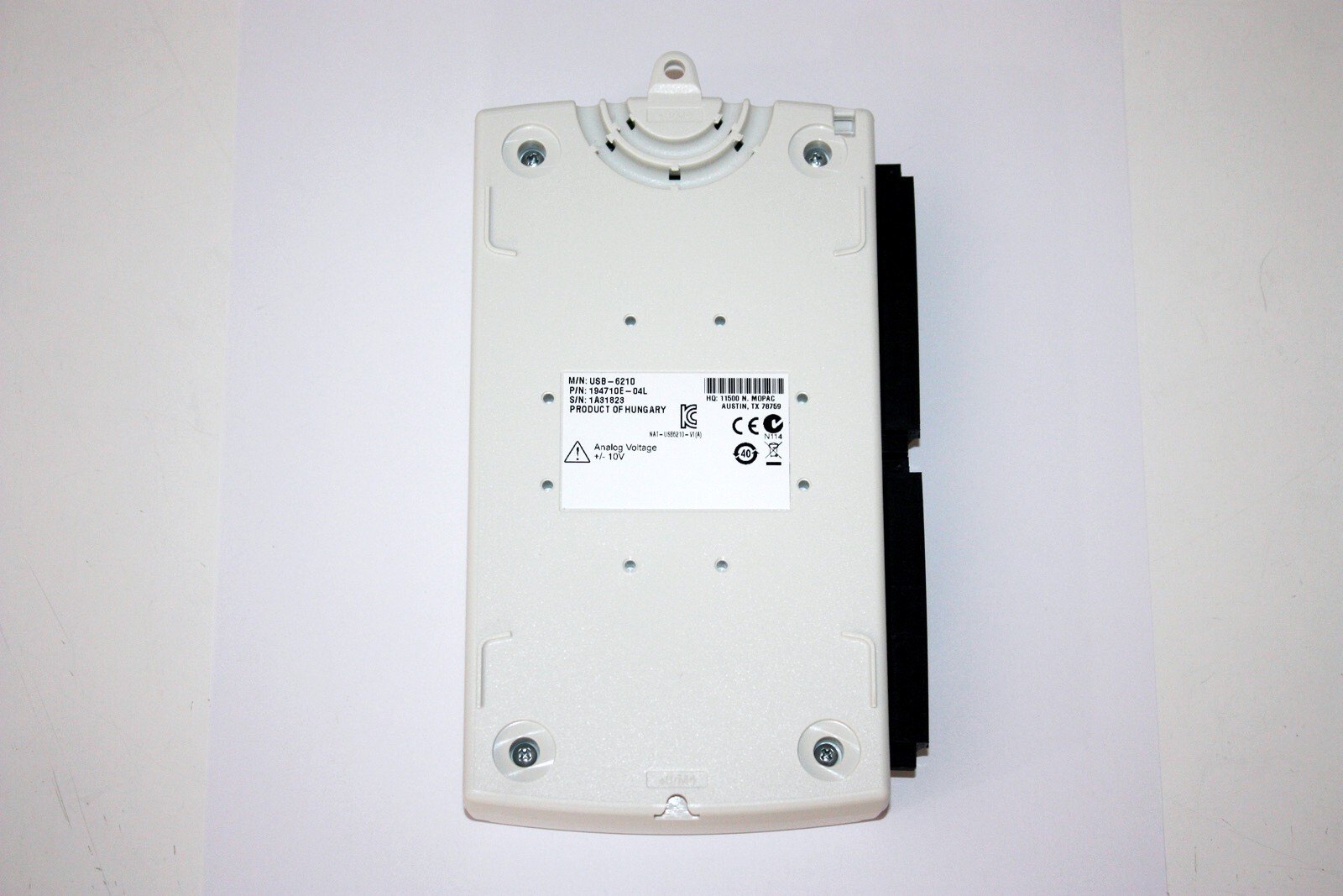 National Instruments NI USB-6210 Multifunction I/O Device, DAQ, Data Acquisition