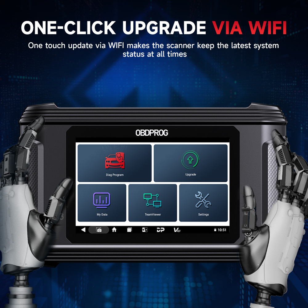 OBDPROG M500 Code Reader Mileage Odometer Correction Diagnostic Tool Oil Reset