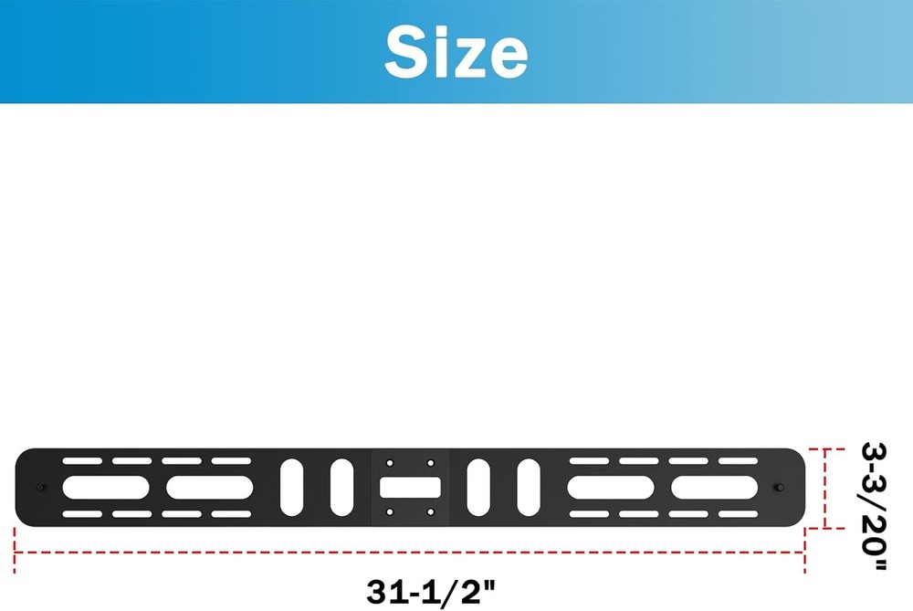 Wall Mount for Sonos Playbar Bracket with Hardware New