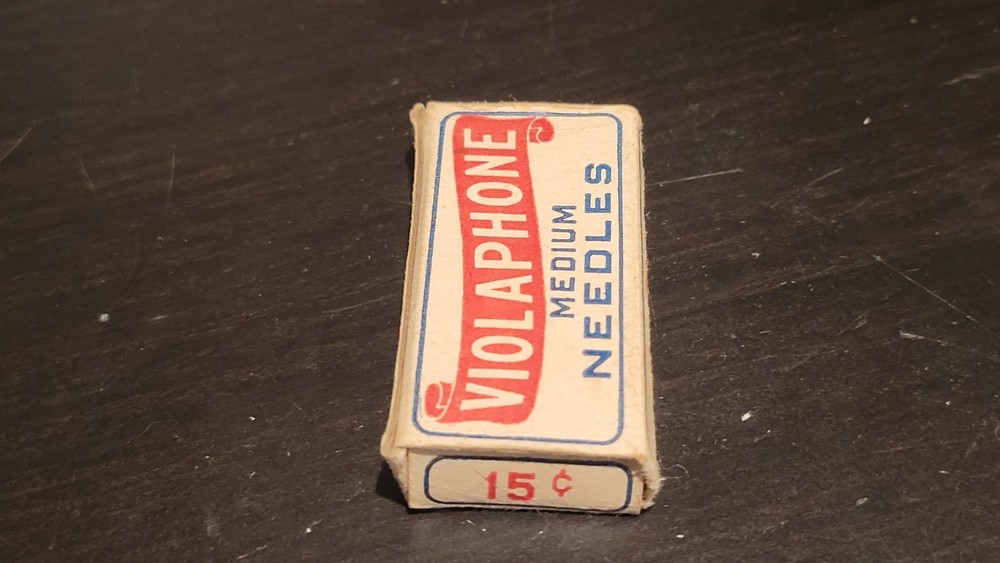 Violaphone Long Play Gramophone phonograph needle Box - Empty