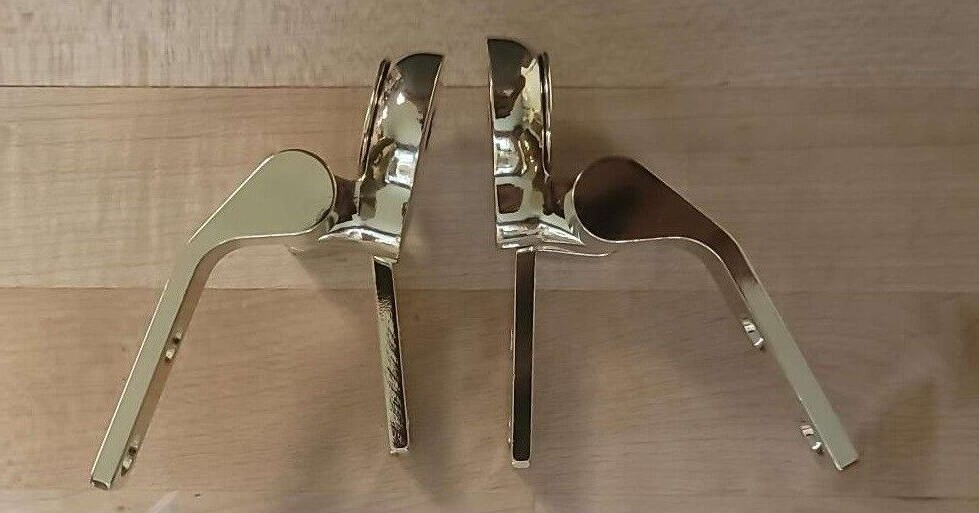 Kohler Replacement New Style Toilet Seat Hinges - 85178-VF - Polished Brass