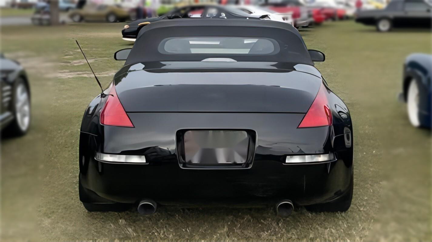 KUAFU Convertible Vinyl Soft Top For Nissan 350Z 2003-2009 Heated Glass Window