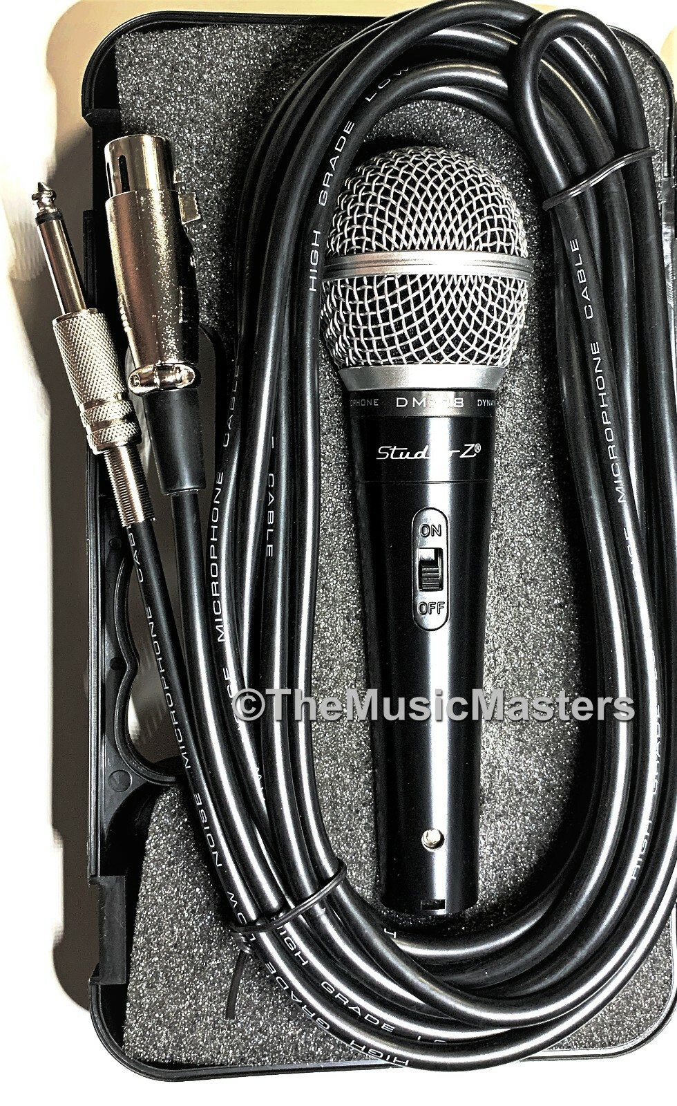 Super Deal! Handheld Dynamic Pro DJ Karaoke MICROPHONE w/Case XLR to 1/4" Cable