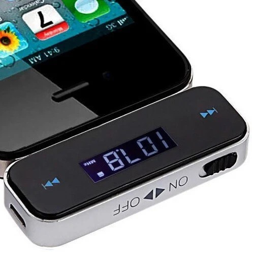 Wireless 3.5mm FM Transmitter For Car Aux MP3 MP4 IPOD iPhone Hands Free
