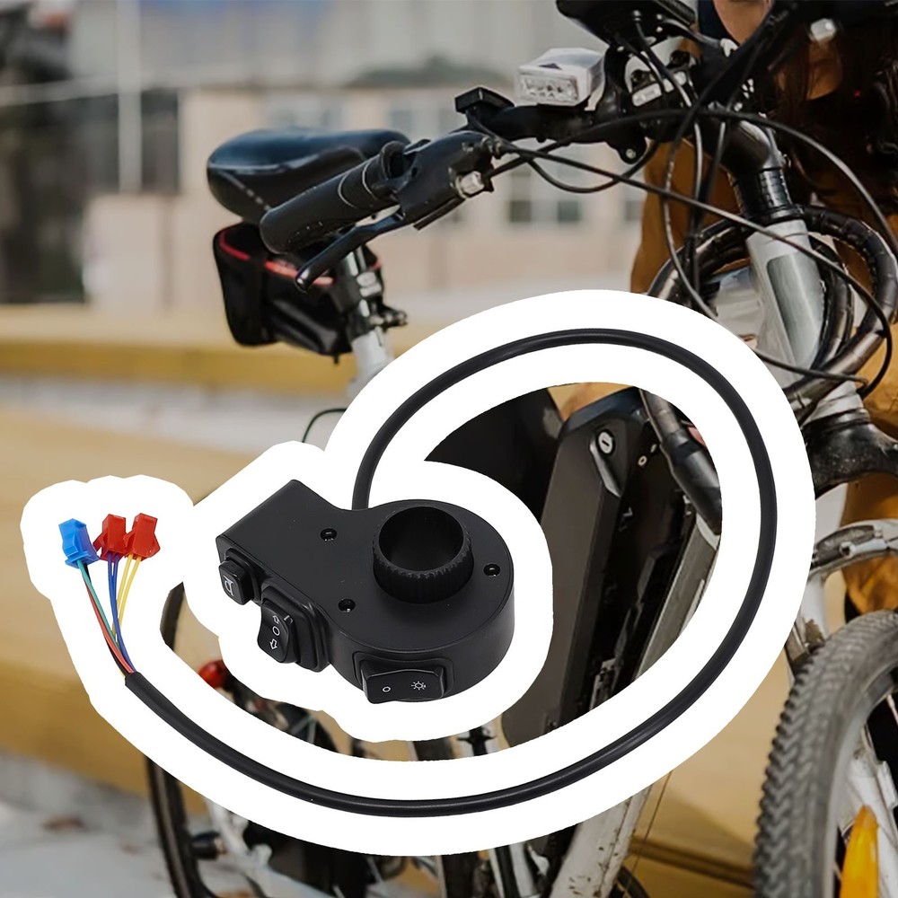 Waterproof Bike Conversion Switch Long Cable Length for Easy Installation