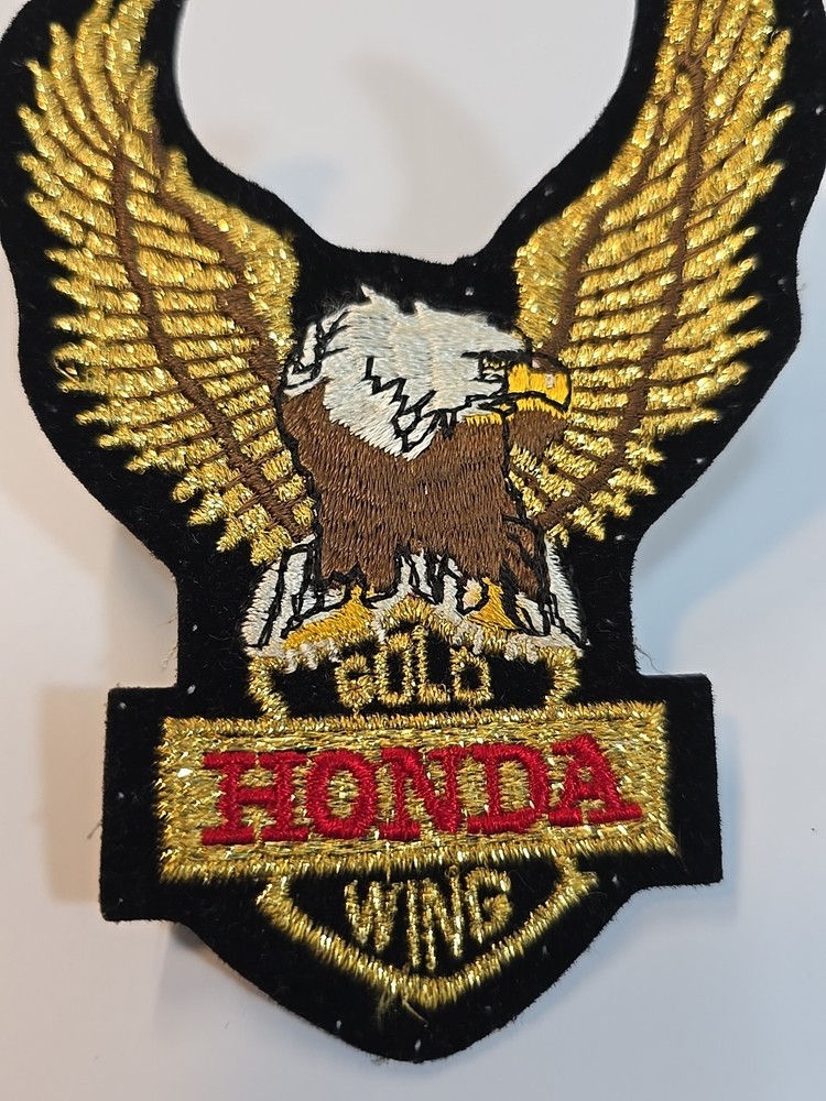 Honda Gold Wing Eagle Iron-On Patch Motorcycle