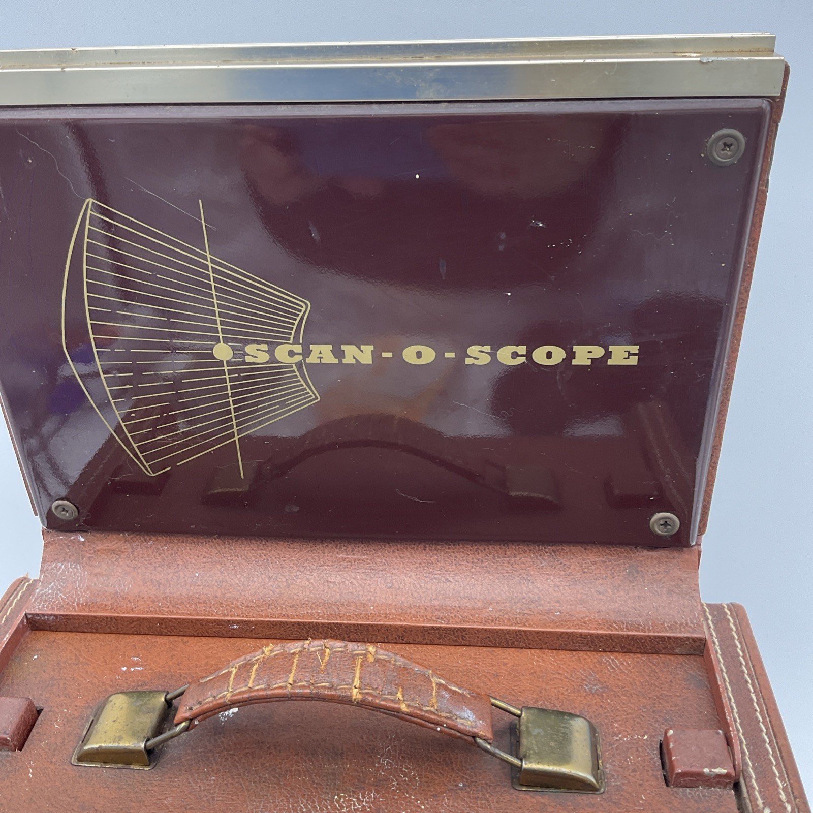 Vintage Motorola tube radio Portable Scan-o-Scope Diplomat 65L2 - For Repair