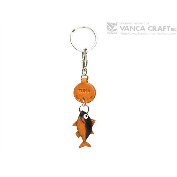 Tuna Japanese Leather Keychains Fish