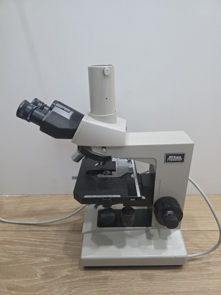 Nikon Labophot Microscope w/ 3 Objectives