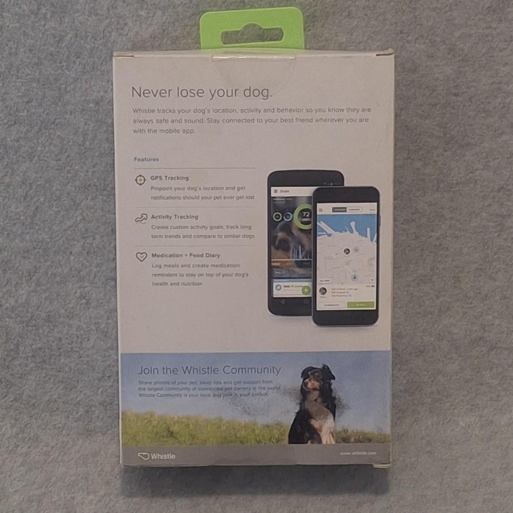 Whistle GPS Pet Tracker Master Kit ID D1A064093 NIB Include Extra Pet Tracker