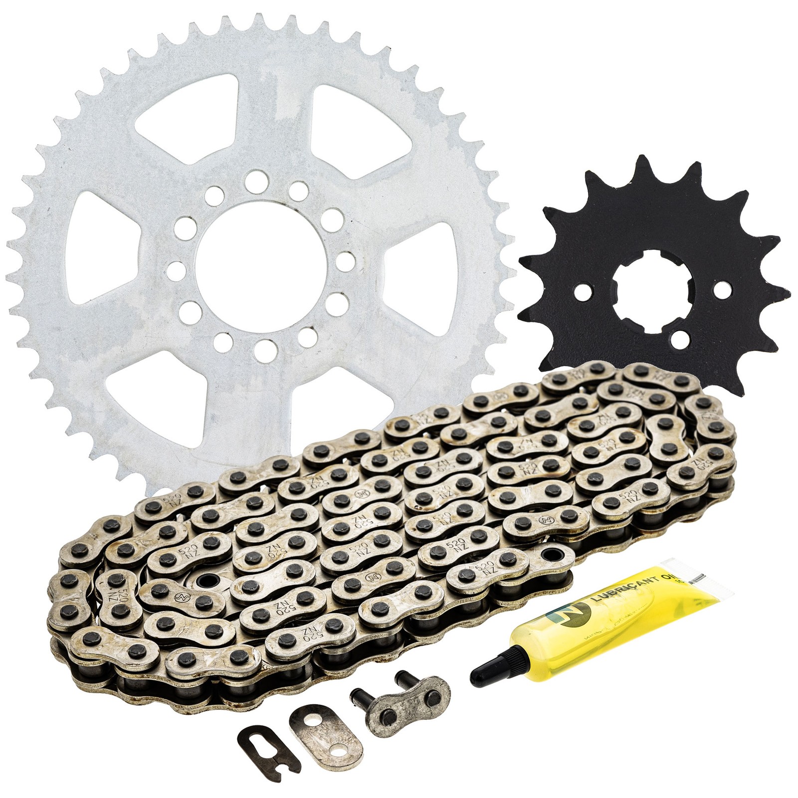 Sprocket Chain Set for Yamaha XT250 15/47 Tooth 520 Front Rear Kit Combo