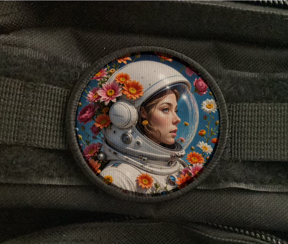 Space Girl Flowers Patch Morale Hook [sub]