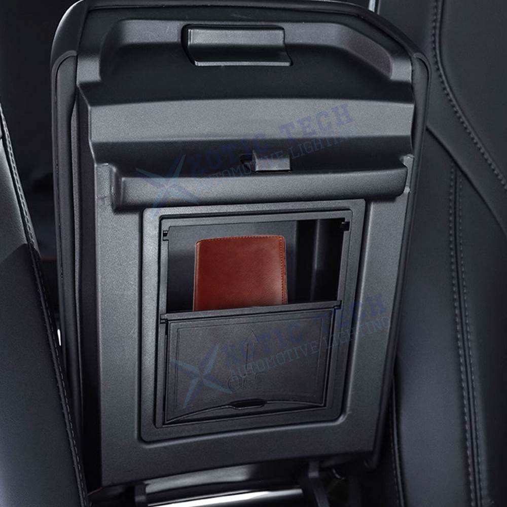 For Tesla Model3/Y Center Console Organizer Tray Hidden Cubby Drawer Storage Box