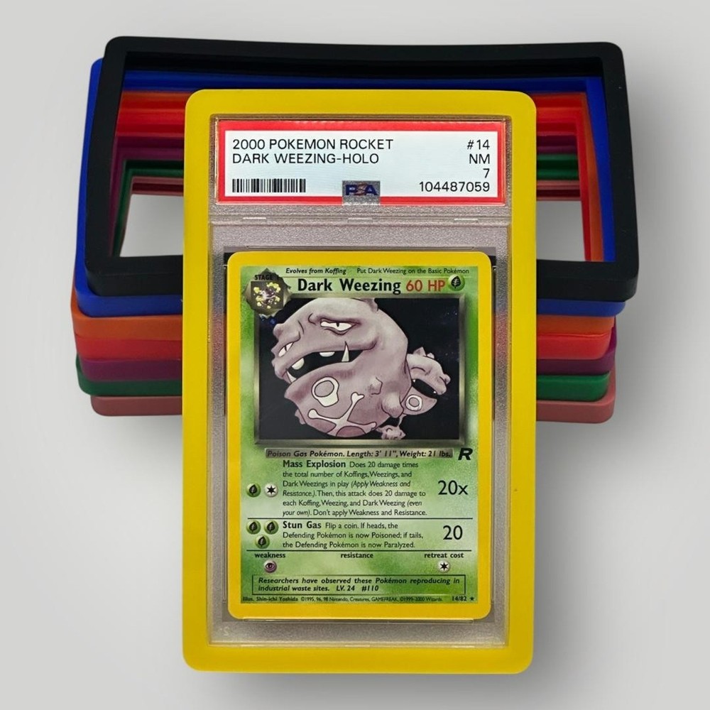 5 PACK PSA Graded Card Slab Bumper Guard Protector 8 Colors