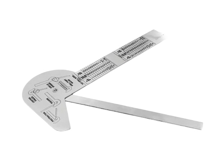 Multi Purpose Protractor Square Rule Centre Finder Drill Point Gauge Hand Tools