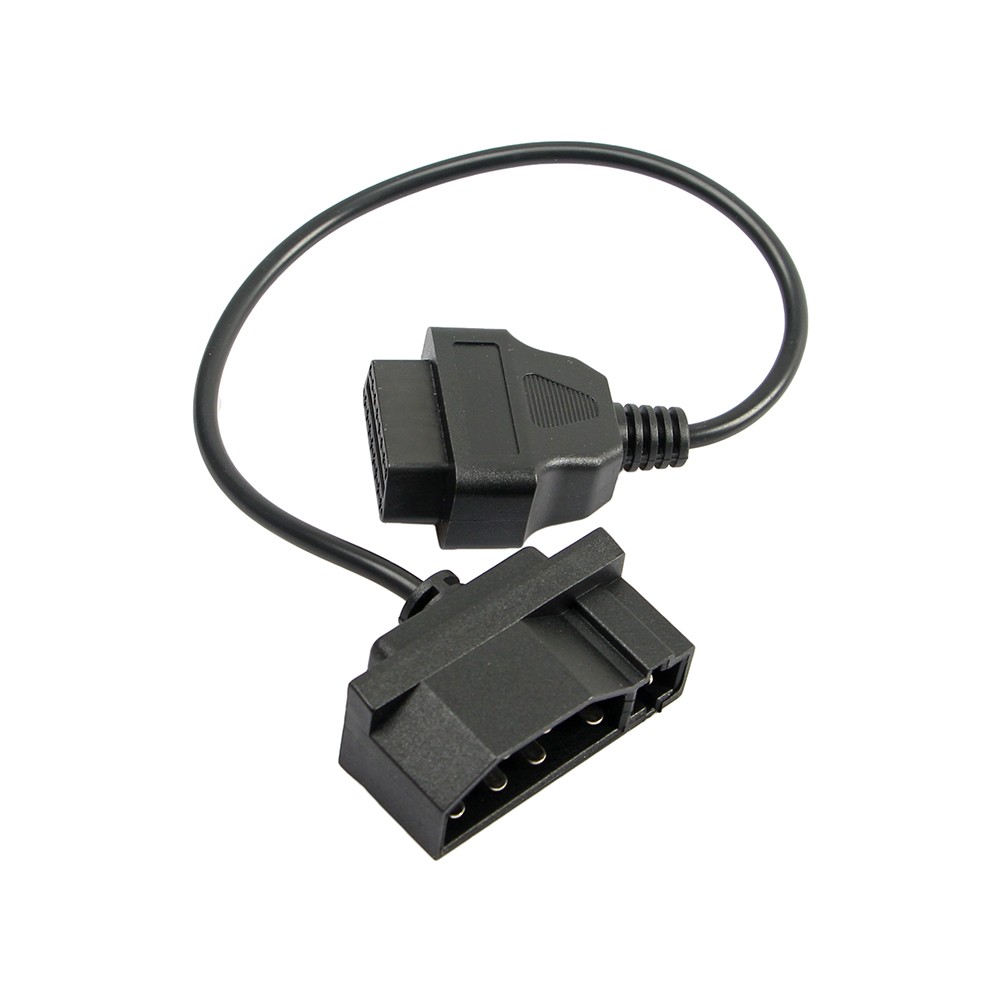 For Ford 7 pin OBD1 to OBD2 Adapter Code Reader Scanner Check Engine Repair Tool