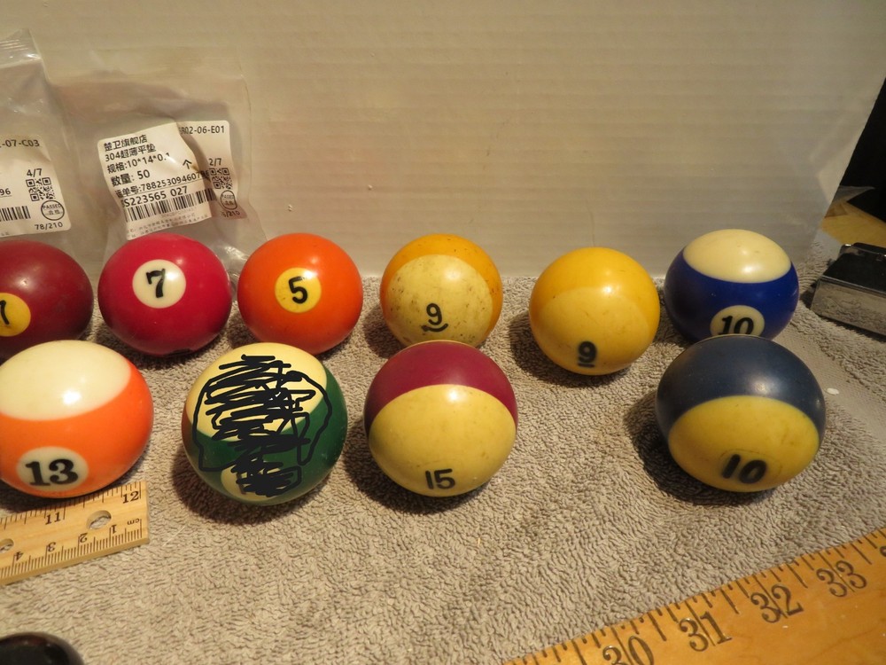 Ponsness Warren Reloading Press Pool Ball Knobs! Price/each Great Look & Feel!