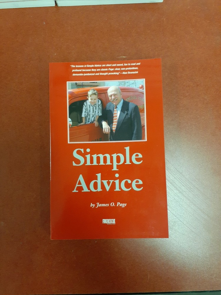 Simple Advice Paperback James O. Page