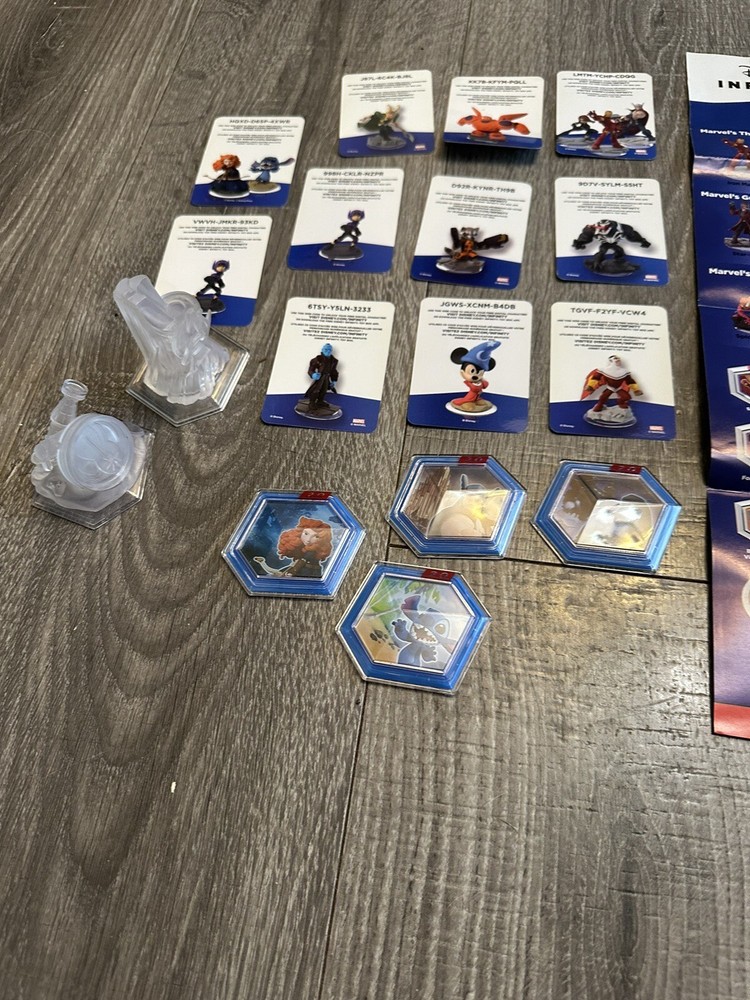 DISNEY INFINITY 2.0 POWER DISC LOT Portals Marvel