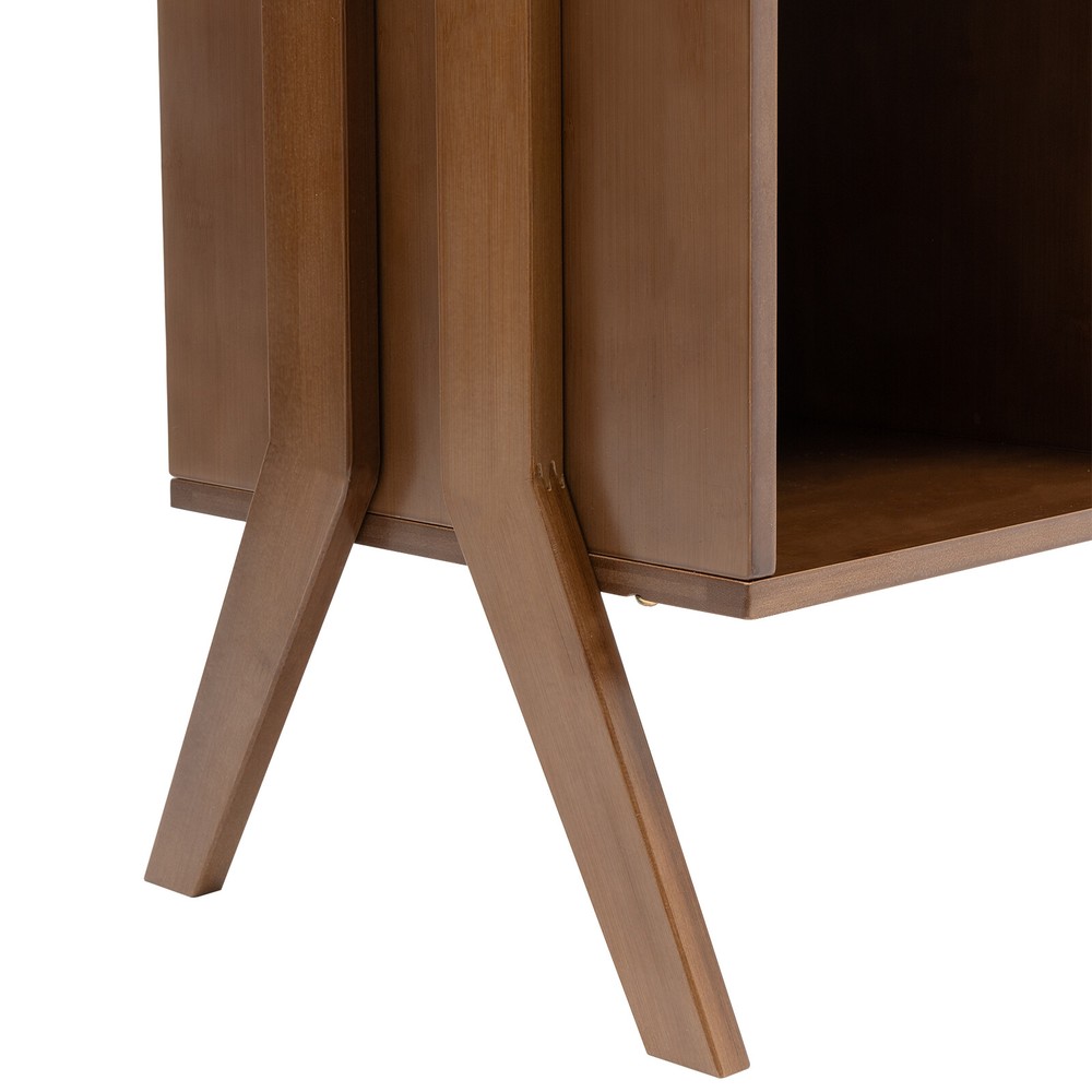 Bamboo Multi-function Hall Tree for Entryway Rack Shoe Storage Hanger Bench Set