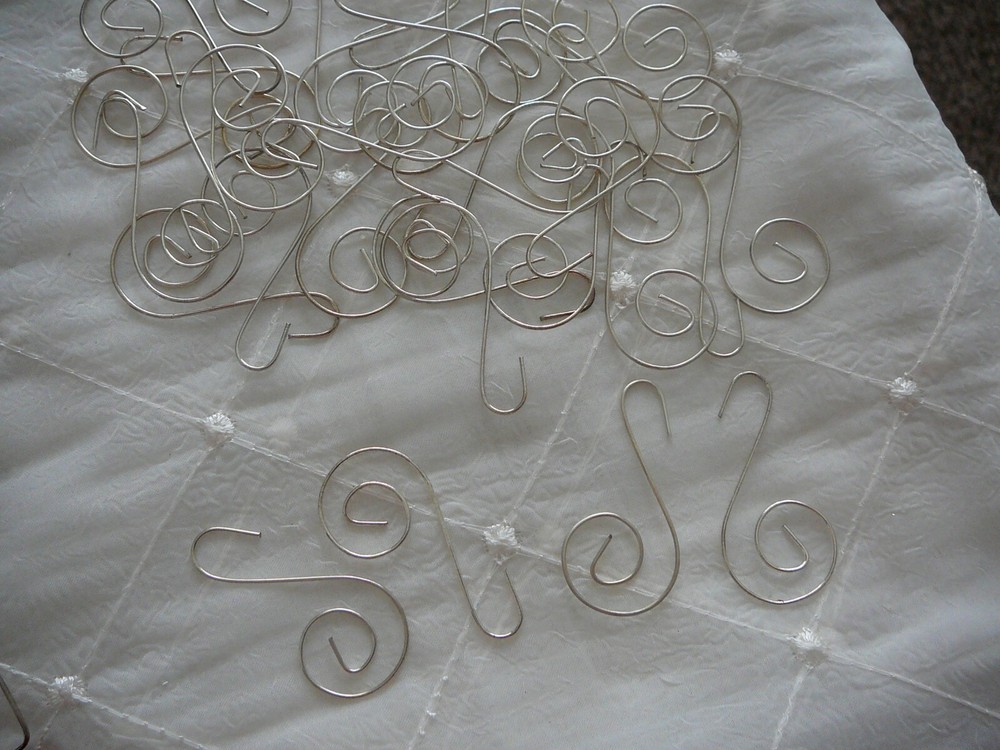 Craft Wire, Wire Hooks, Spool Wire, Ornament Hooks, Crafting, Holiday