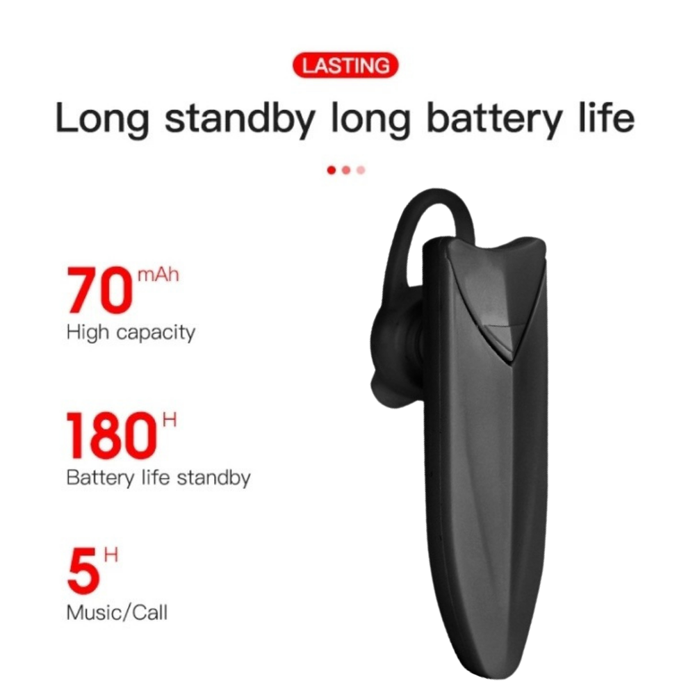 Earphone Wireless Bluetooth Earbud Headset For Smart Phone Cell Handsfree NEW***