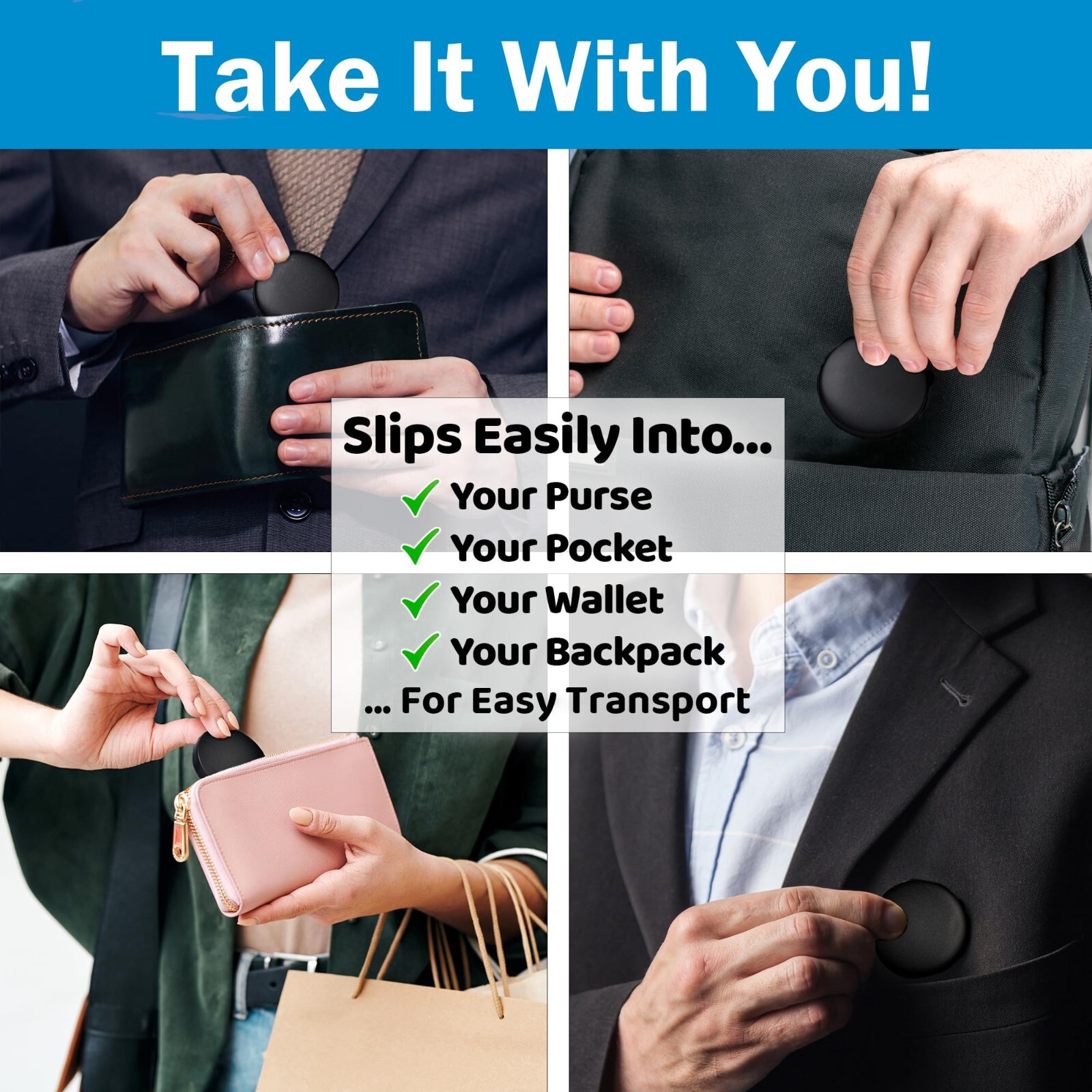 Spy Recorder Device | Secret Voice Recorder | Magnetic Mini Recorder Black NEW