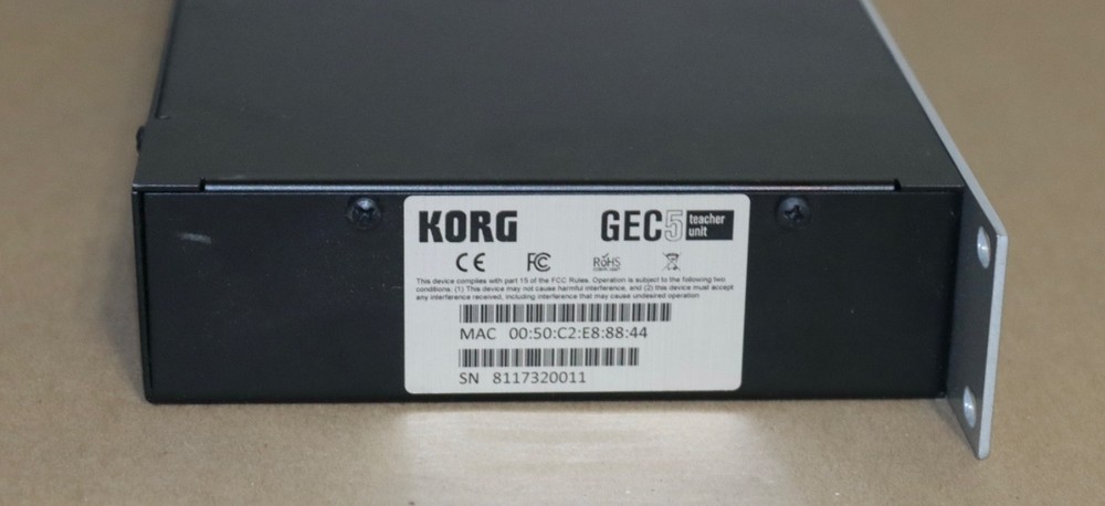 Korg GEC5 Group EDUCATION CONTROLLER, TEACHER UNIT