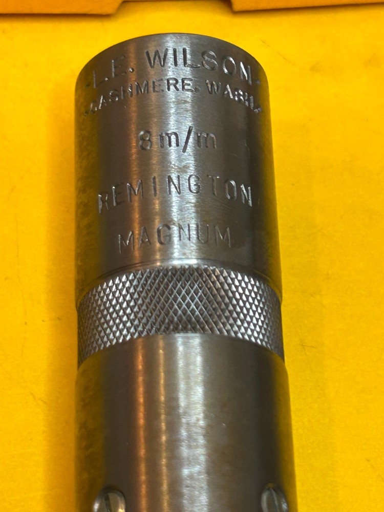 L.E. Wilson 8 MM REM MAG Adjustable Case Gage