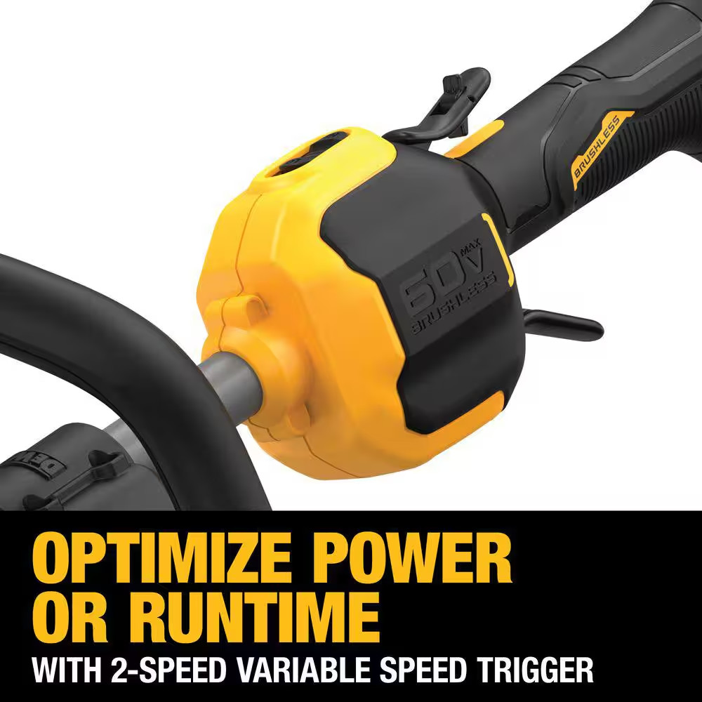 DeWALT DCST972X1 60V MAX 17" Brushless Attachment Capable String Trimmer Kit